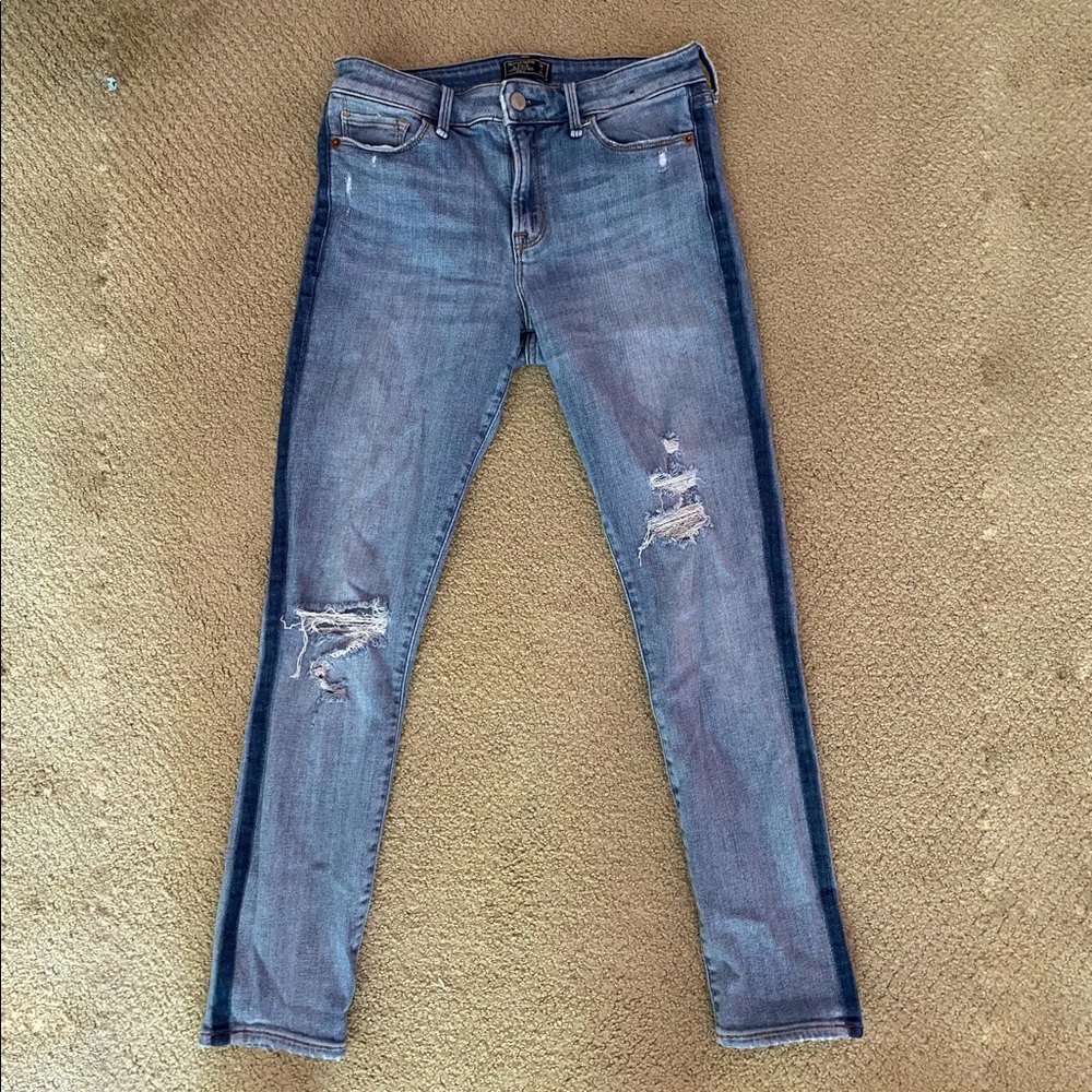 Abercrombie and Fitch blue skinny jeans size 27